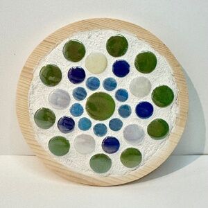 DIY Mosaic Tile Coaster Making Kit